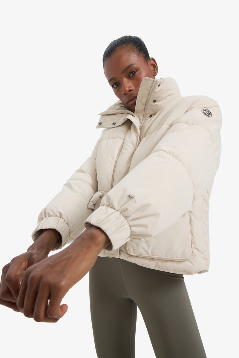 ديفاكتو جاكيت بامب وتر بروف اوفر سايز بياقة عالية من DeFactoFit - Image 5